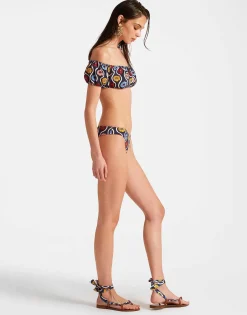 Mirage BottomWhitsun Mini Blue in Piquet Lycra
