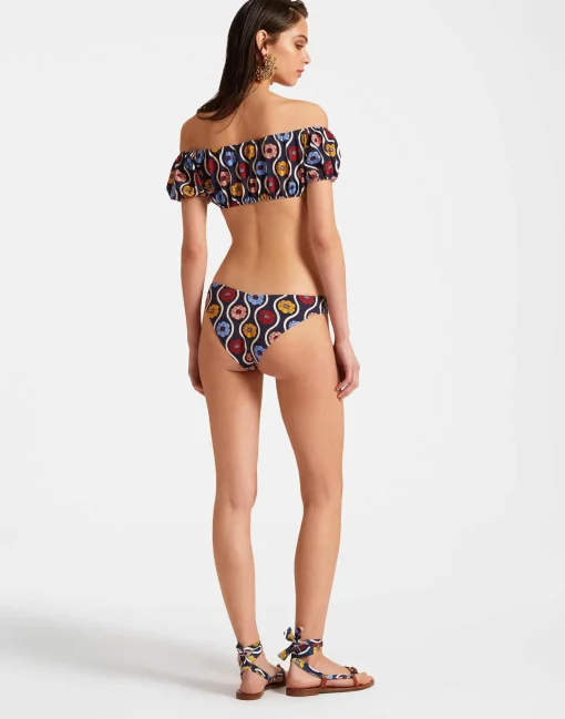 Mirage BottomWhitsun Mini Blue in Piquet Lycra