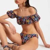 Mirage TopWhitsun Mini Blue in Piquet Lycra