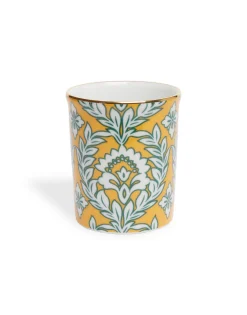 MugYellow Garland in Porcelain