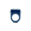 Nefertiti RingSolid Royal Blue in Acrylic Resin