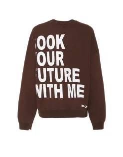 Off Court SweatshirtSolid Brown in Jersey