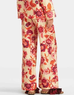 Pajama PantsHottie Cream in Silk Twill