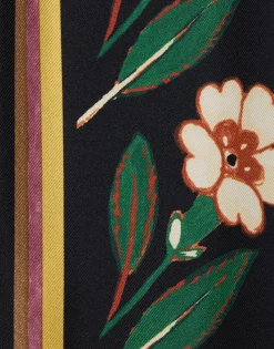 Palazzo PantsDazed Placée Black in Silk Twill