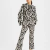 24/7 PantsGhirlanda Black in Compact Jersey