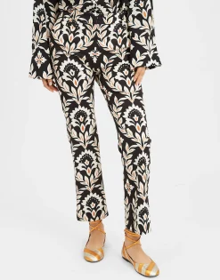 24/7 PantsGhirlanda Black in Compact Jersey