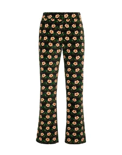 24/7 PantsMayfair Black in Cotton Velvet