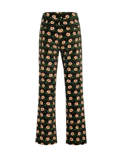 24/7 PantsMayfair Black in Cotton Velvet