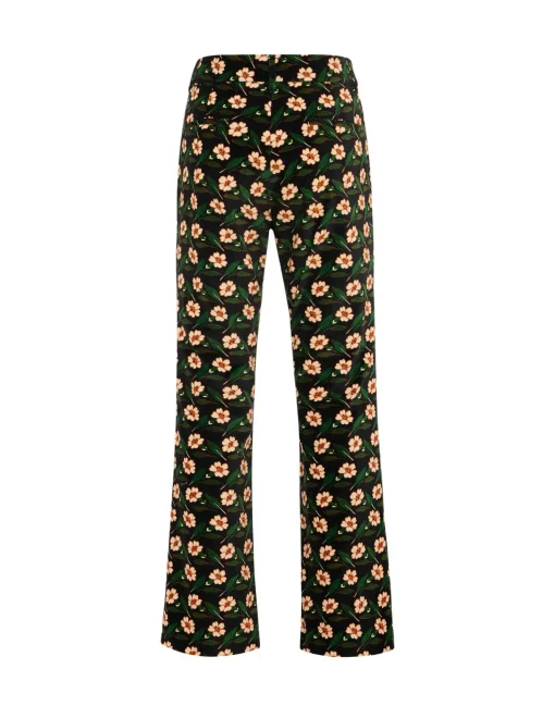24/7 PantsMayfair Black in Cotton Velvet
