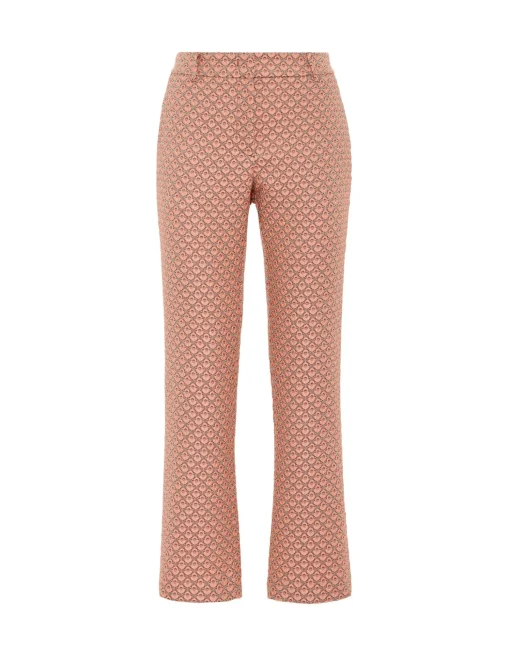 24/7 PantsTulip Pale Pink in Jacquard
