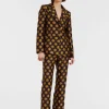 24/7 PantsWinter Sun Black in Jacquard