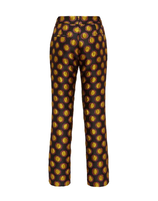 24/7 PantsWinter Sun Black in Jacquard