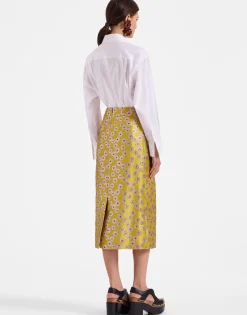 Pencil SkirtMargarita in Jacquard