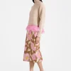 Pencil SkirtSylph Khaki in Cady Wool