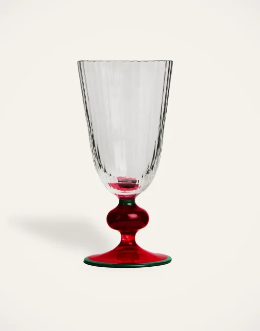 Perfetto Glasses Set of 8Mixed in Murano Glass