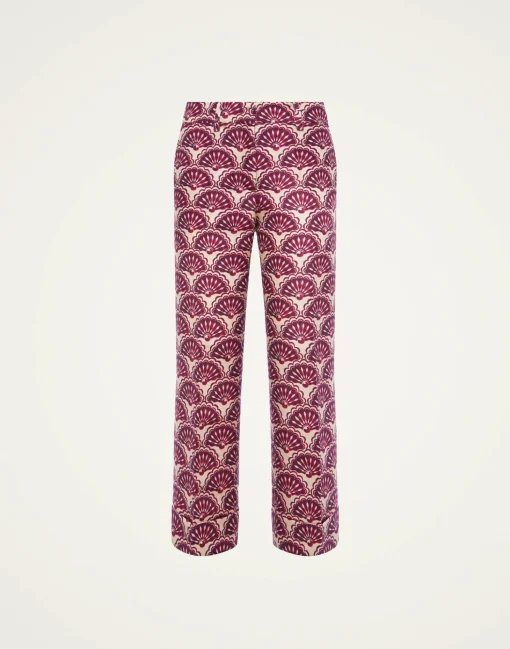 Pinocchio PantsFans Purple in Cady Wool