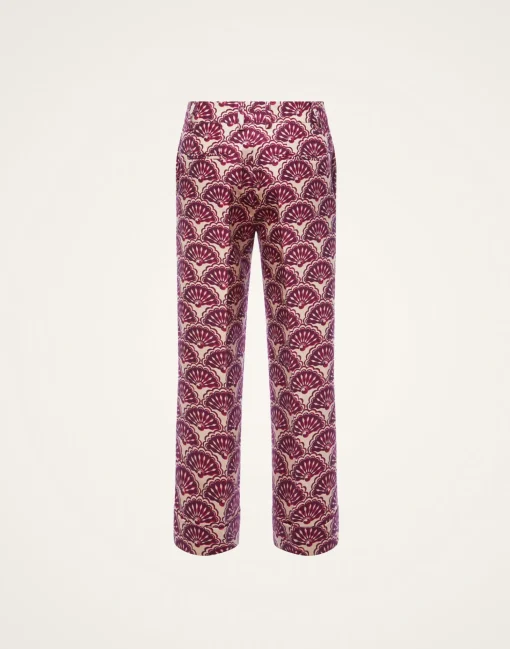 Pinocchio PantsFans Purple in Cady Wool