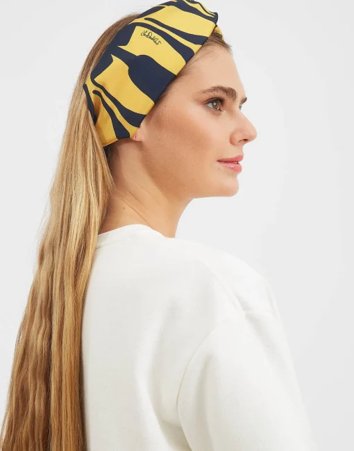 Pinup HeadbandPapyrus Gold in Twill
