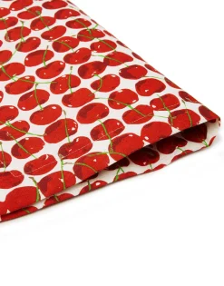 Placemat Set Of 2Cherries Avorio in Linen