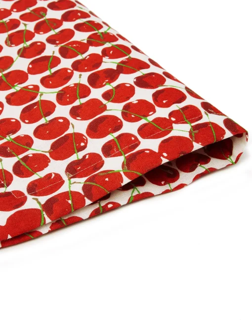 Placemat Set Of 2Cherries Avorio in Linen