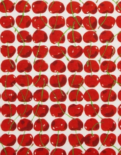 Placemat Set Of 2Cherries Avorio in Linen