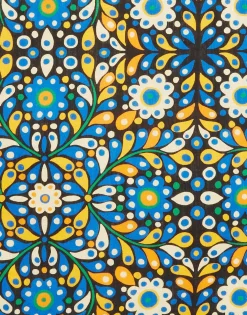 Placemat Set Of 2Confetti Blu in Linen