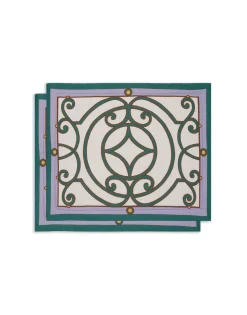 Placemat Set Of 2Cortile Ivory in Linen