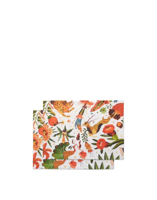 Placemat Set Of 2Jungle Book in Linen