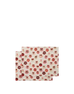 Placemat Set Of 2Micro Pansy in Linen