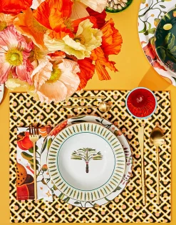 Placemat Set Of 2Puzzle Rosa in Linen