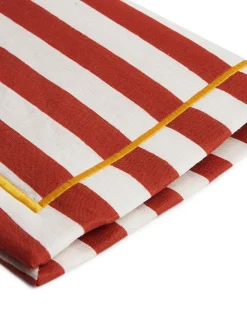 Placemat Set Of 2Riviera Brick in Linen