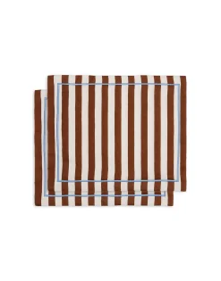 Placemat Set Of 2Riviera Cioccolato in Linen