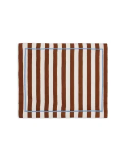 Placemat Set Of 2Riviera Cioccolato in Linen