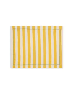 Placemat Set Of 2Riviera Giallo in Linen