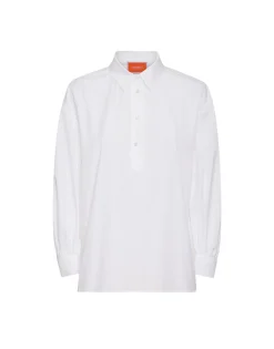 Poet ShirtSolid White in Tailor Poplin