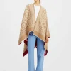 PonchoMix Tiles Camel in Wool