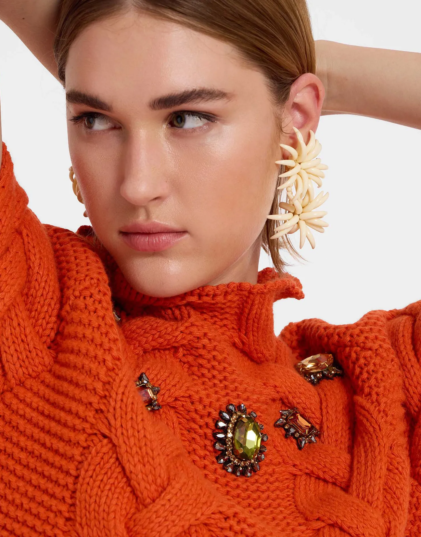 Portrait TopSolid Rust in Chunky Wool