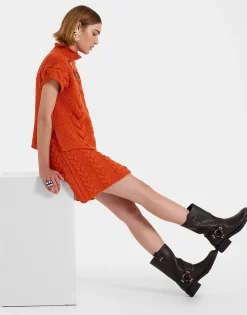 Portrait TopSolid Rust in Chunky Wool