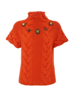 Portrait TopSolid Rust in Chunky Wool