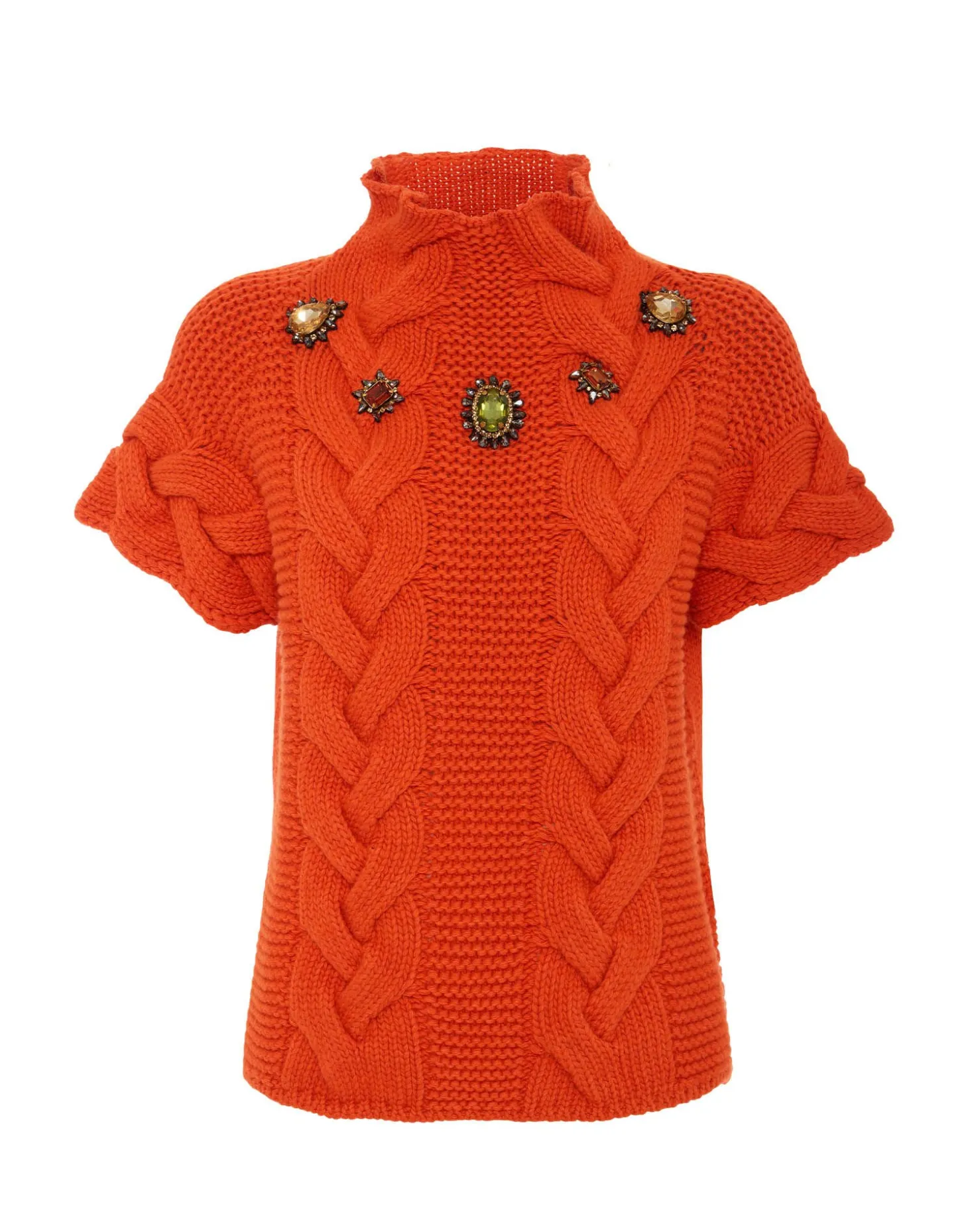 Portrait TopSolid Rust in Chunky Wool