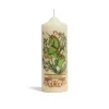 Printed Pillar CandleThe Unicorn Multicolor in Wax