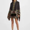 Pull-Up ShortsBorboni Placée Nero in Cotton Poplin