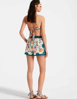 Pull-Up ShortsMorpheus Orange in Silk Twill