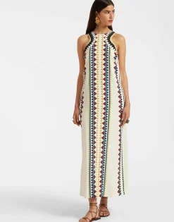 Racer DressDoric Placée Cream in Envers Satin