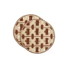 Raffia Placemats Set Of 2Napoli Cioccolato in Iraca