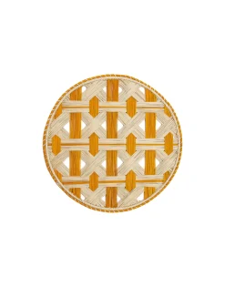 Raffia Placemats Set Of 2Napoli Saffron in Iraca