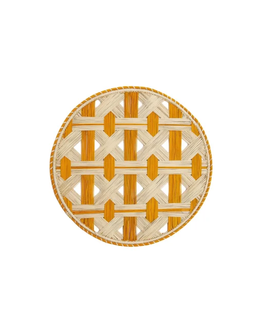 Raffia Placemats Set Of 2Napoli Saffron in Iraca