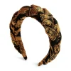 Rapunzel HeadbandCherubs Black in Fil Coupé