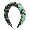 Rapunzel HeadbandPapyrus Green in Twill