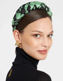 Rapunzel HeadbandPapyrus Green in Twill